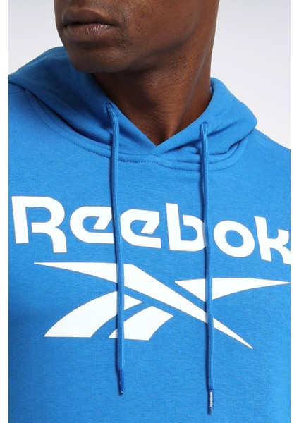 Rı Ft Big Logo Oth Hood Mavi Erkek Sweatshirt