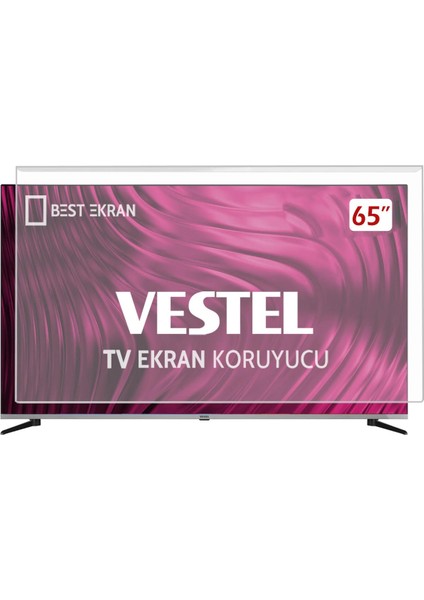 Vestel 65UA9740 Tv Ekran Koruyucu - Vestel 65" Inç Ekran Koruyucu