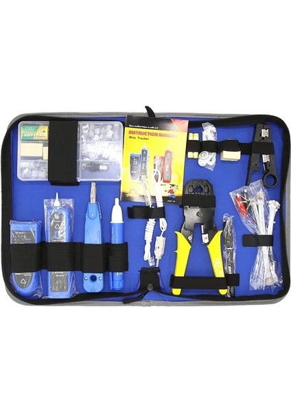 Noyafa NF-1501 Çantalı Ağ Kurulum Araç Seti
