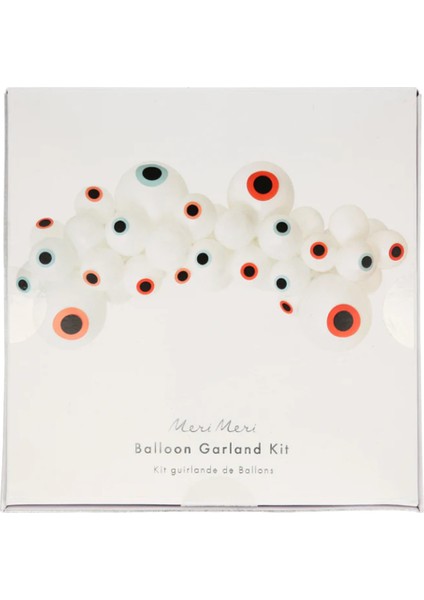 - Eyeball Balloon Garland - Göz Zincir Balon Seti modelleri