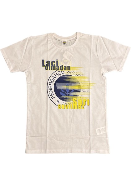 Orijinal Çocuk Beyaz Armalı Tshirt