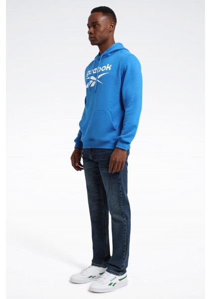 Rı Ft Big Logo Oth Hood Mavi Erkek Sweatshirt modelleri