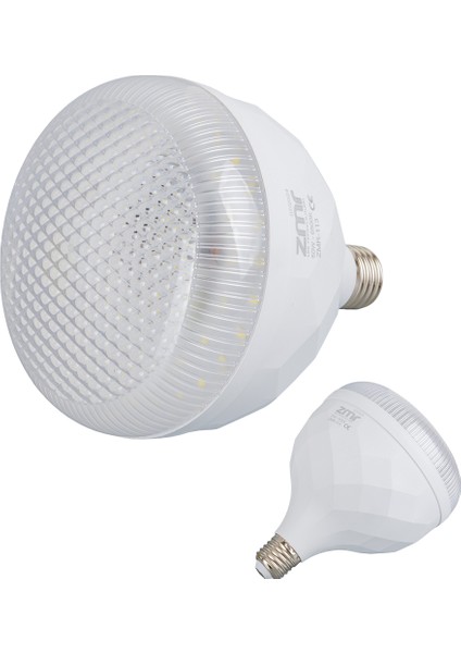 Zmr ZMR-113/B.65 50W Kristal Camlı T-Bulb Beyaz LED Ampul E27 6500K (15X19MM)