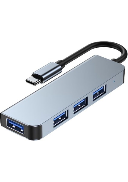 BYL-2013T Type-C 4 Port USB Hub 3.0 - 2.0 Yeni Nesil Çoğaltıcı Çevirici Çoklu Switch