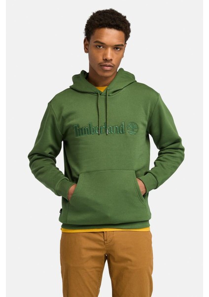 Hampthon Hoodie Yeşil Erkek Sweatshirt