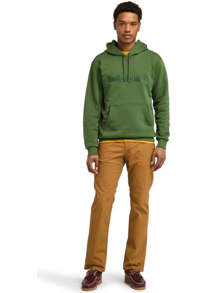 Hampthon Hoodie Yeşil Erkek Sweatshirt