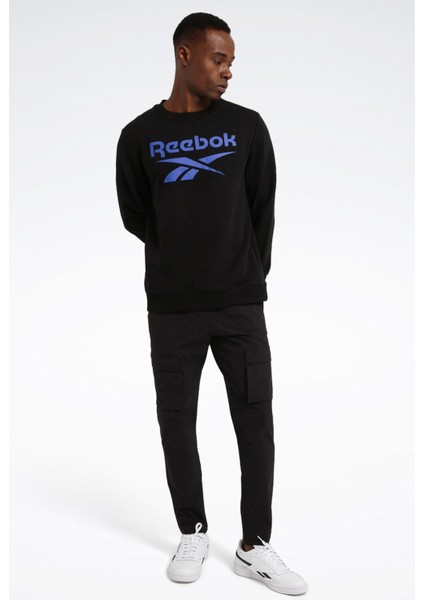 Identıty Bıg Logo Siyah Erkek Sweatshirt modelleri