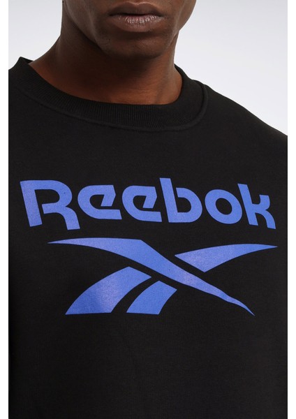 Identıty Bıg Logo Siyah Erkek Sweatshirt fırsatları