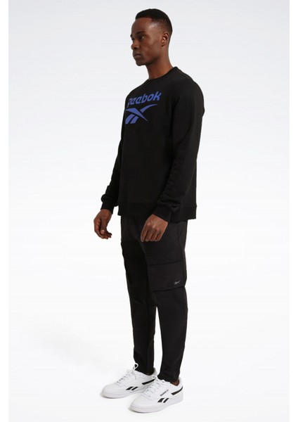 Identıty Bıg Logo Siyah Erkek Sweatshirt indirimleri