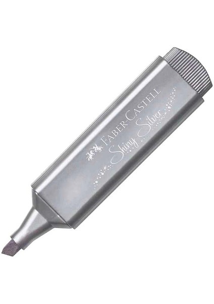 Faber Castell Fosforlu Kalem 46 Metalik Gümüş Shinny Silver fırsatları