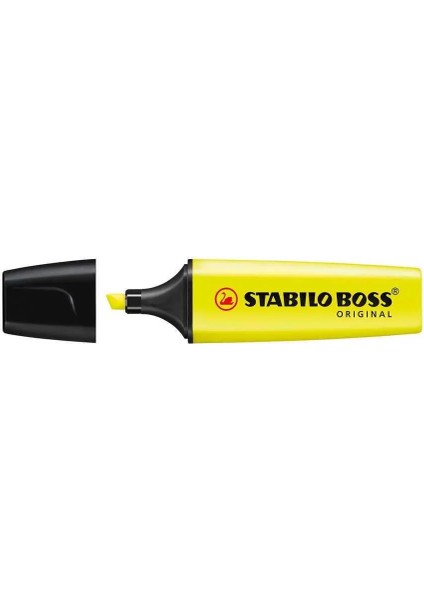 Boss Fosforlu Kalem Sarı