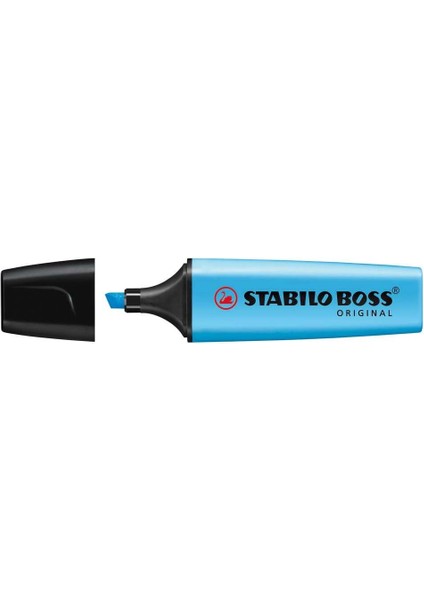 Boss Fosforlu Kalem Mavi