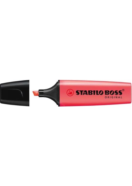 Boss Fosforlu Kalem Kırmızı