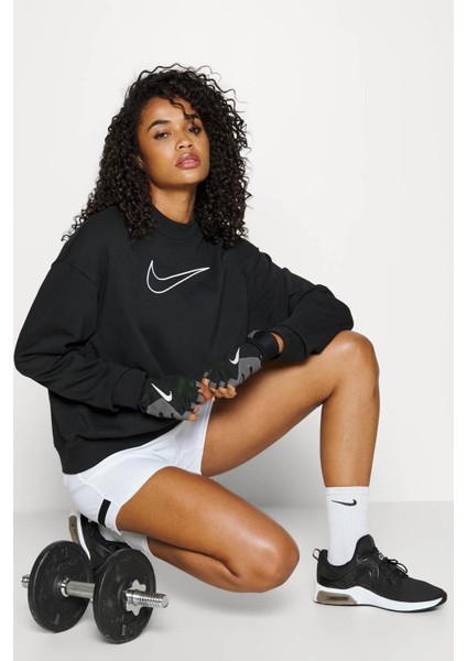Dri-Fit Get Fit Oversize Kesim Siyah Kadın Sweatshrit modelleri