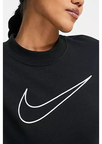Dri-Fit Get Fit Oversize Kesim Siyah Kadın Sweatshrit fırsatları