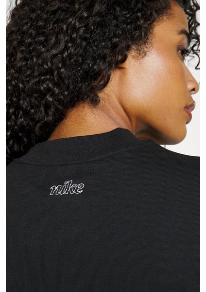 Dri-Fit Get Fit Oversize Kesim Siyah Kadın Sweatshrit indirimleri
