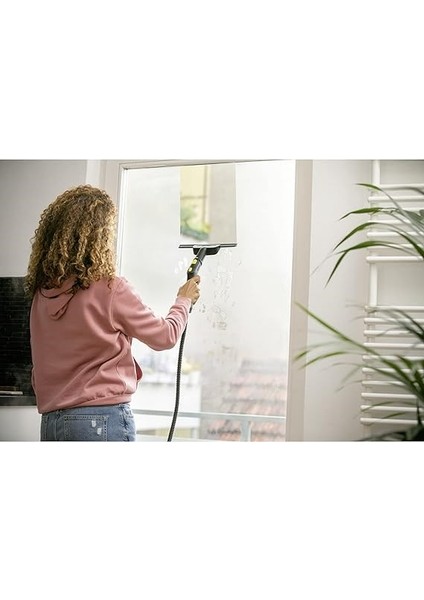 Karcher Sc Serisi ile Uyumlu Cam Silme Aparatı ve Mikrofiber Bez Seti 3'lü