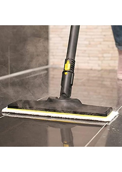 Karcher Sc Serisi ile Uyumlu Cam Silme Aparatı ve Mikrofiber Bez Seti 3'lü