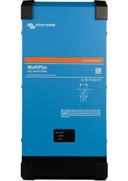 Energy Multiplus Invertör / Redresör 12/2000/80-32 Şarj:80 Amper (PMP122200000)