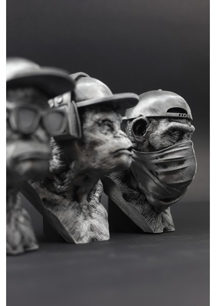 Üç Maymun - Figür / Büst modelleri