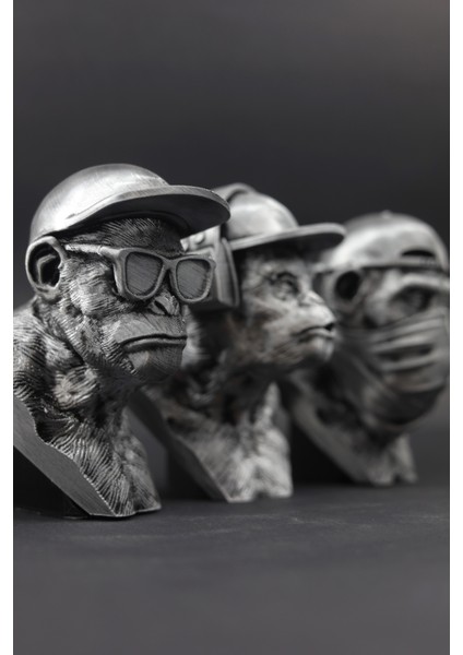 Üç Maymun - Figür / Büst fırsatları