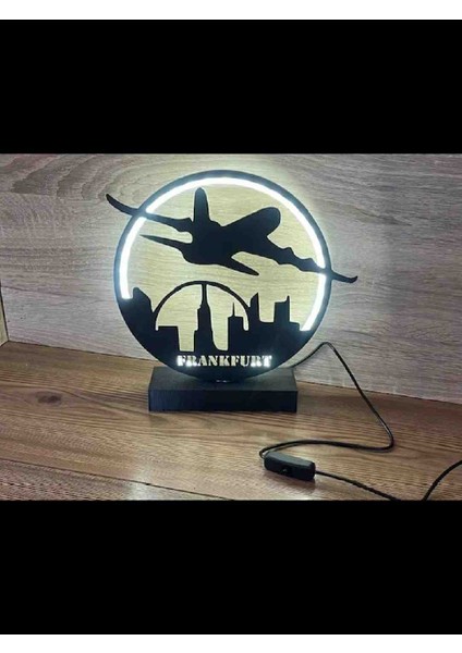 LED Işıklı Uçak