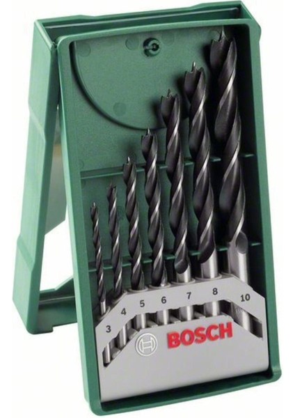 X-Line 7 Parça Mini Ahşap Matkap Ucu Set - 2607019580