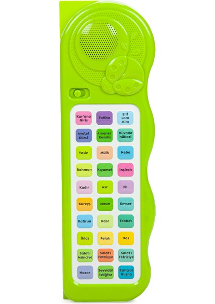 Sesli Yasin-i Şerif Öğreten Cihaz Yeşil Arapça İçerik 2022