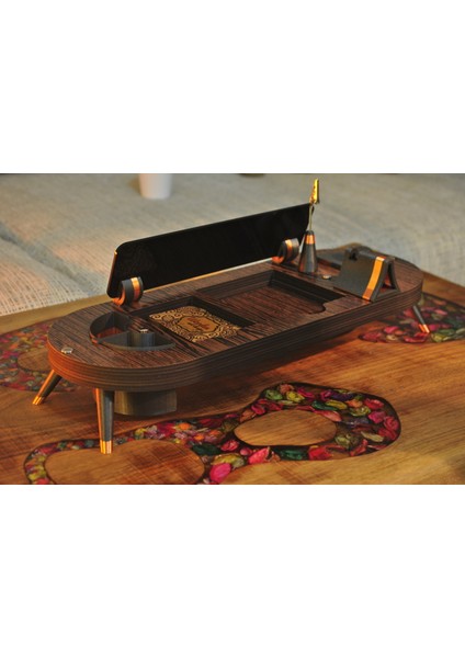 Deluxe Masa Organizeri Venge Rengi, masa sümen takımı, masa isimlik ve organizer takımı, ofis kalemlik karvizitlik modelleri