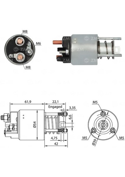 Marş Otomatiği 12V Palıo Dogan Slx Snls 305 63602409