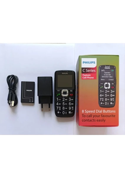 Phılıps E168 Tuşlu Telefon