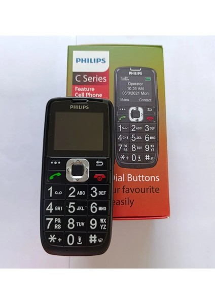 Phılıps E168 Tuşlu Telefon