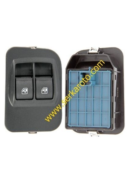 Cam Kaldırma Anahtarları 6824 Fıorıno Cam Açma Dügmesı Çıftlı Sol Çerçevelı