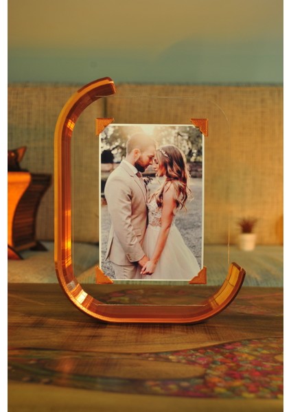 Yarımay Fotoğraf Çerçevesi