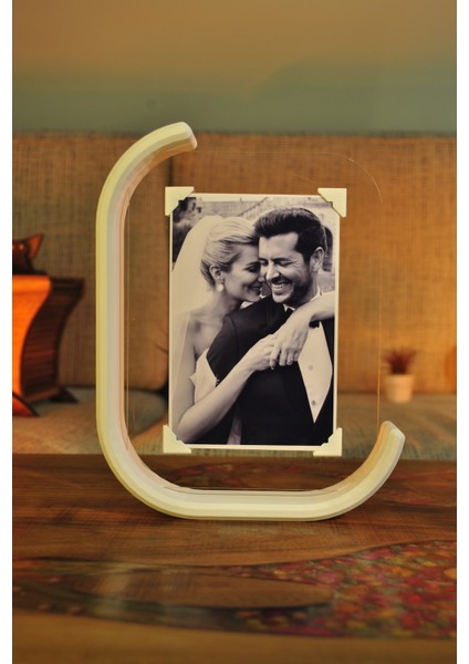 Yarımay Fotoğraf Çerçevesi