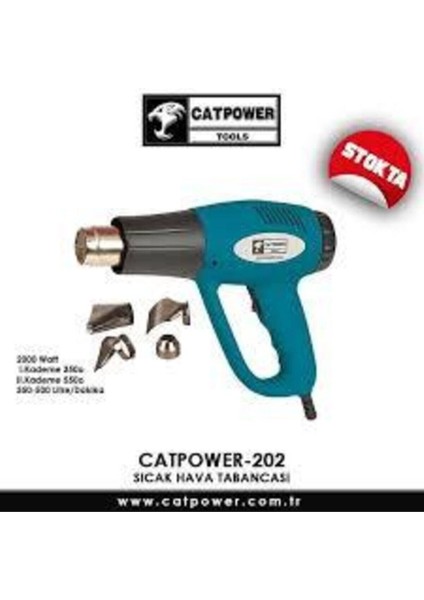 CATPOWER-202 Sıcak Hava Tabancası fiyatları