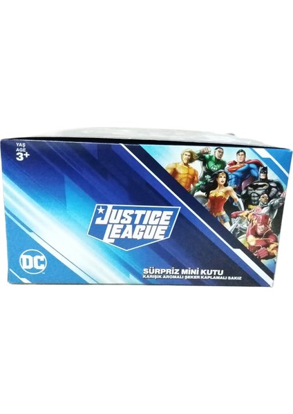 Sepeti Justice League Karakterli Kartlar - Sticker + Şekerleme Nostajik Kutuda