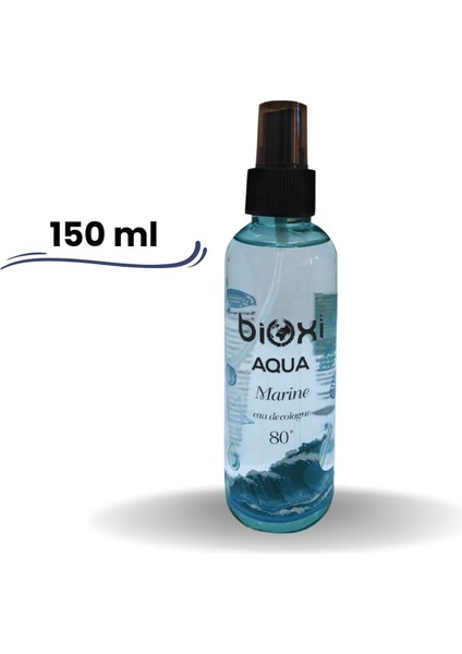 ® Aqua Marine 80° Kolonya 150 ML - Ferahlatıcı Aqua Marine Kokusu ile Etkin Hijyen