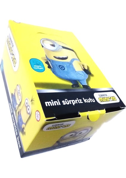 Sepeti Sevimli Minions Karakterli Kartlar - Sticker + Şekerleme Nostajik Kutu