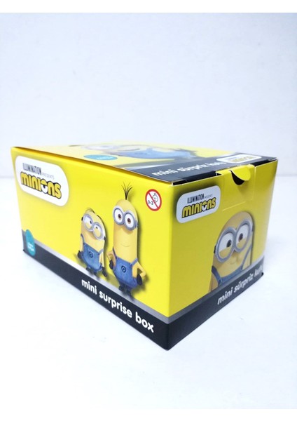 Sepeti Sevimli Minions Karakterli Kartlar - Sticker + Şekerleme Nostajik Kutu