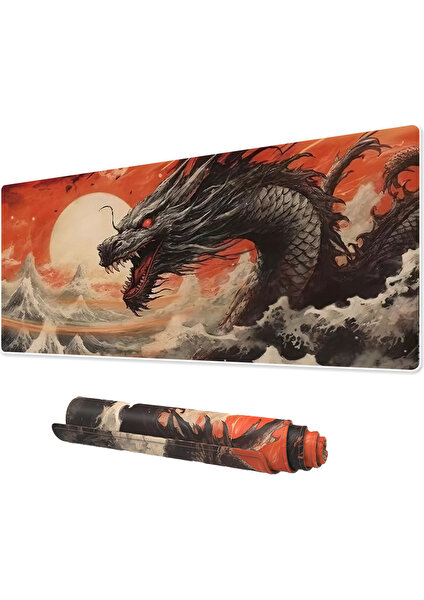 Klassegear Pro 90X40 cm Xxl Gaming Oyuncu Mouse Pad Mousepad Drake Dawn