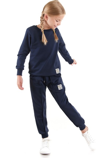 Kız Çocuk Back To School Pamuklu Trend Eşofman Takımı AK2529 modelleri