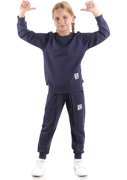 Kız Çocuk Back To School Pamuklu Trend Eşofman Takımı AK2529 fırsatları