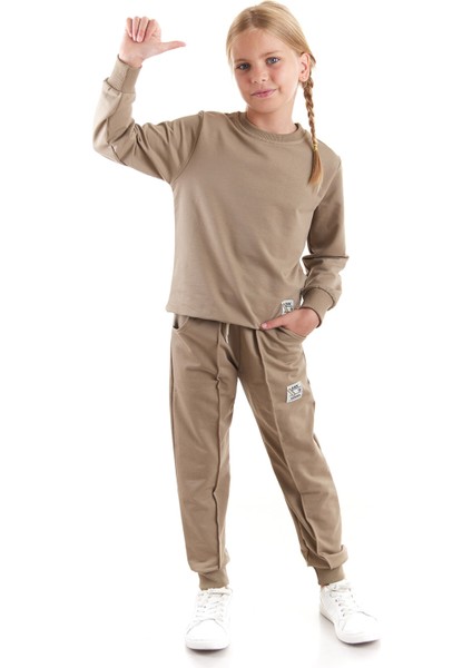 Kız Çocuk Back To School Pamuklu Trend Eşofman Takımı AK2529 fiyatları