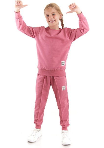 Kız Çocuk Back To School Pamuklu Trend Eşofman Takımı AK2529 fırsatları