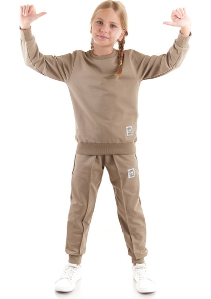 Kız Çocuk Back To School Pamuklu Trend Eşofman Takımı AK2529 fırsatları