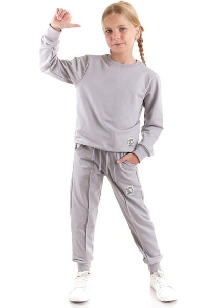 Kız Çocuk Back To School Pamuklu Trend Eşofman Takımı AK2529 fiyatları