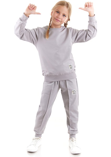 Kız Çocuk Back To School Pamuklu Trend Eşofman Takımı AK2529 fırsatları