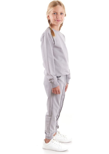 Kız Çocuk Back To School Pamuklu Trend Eşofman Takımı AK2529 indirimleri