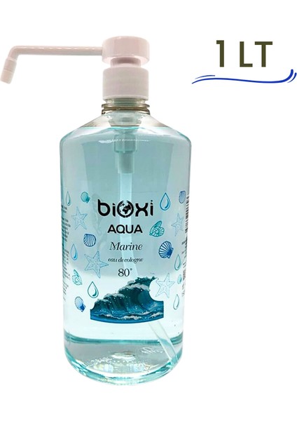 Aqua Marine Kolonya 80° Alkollü 1 Lt Sprey Başlıklı - Taze Aqua Marine Aroması ile Ferahlık ve Hijyen fiyatları